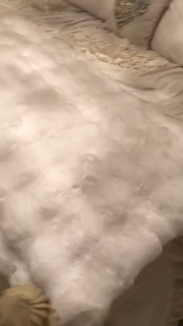 Soft and lovely color. It seems like a good quality blanket for an affordable price. it was a great addition to my daughters fairy room!